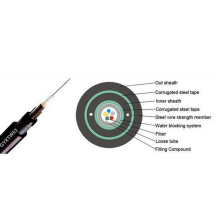 GYXTW53 Outdoor 12 Core Fiber Optic Kabel